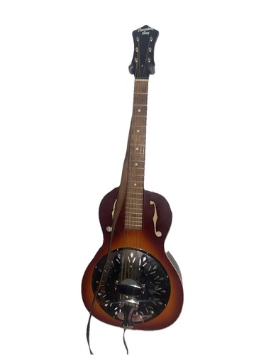Recording King RR-41-VS Rattlesnake Small Body Resonator Guitar Vintage Sunburst
