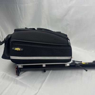 Topeak MTX Trunk Bag EX Rear Bicycle Rack Black Large Capacity