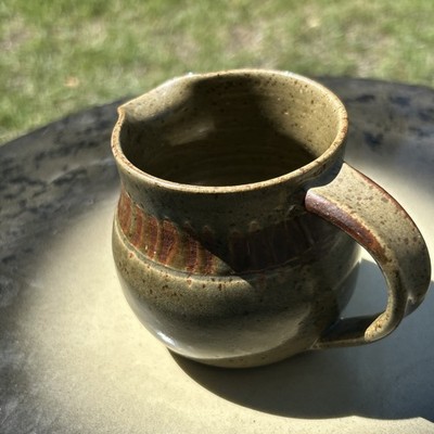 Ein Wartling Pottery Studio Steinzeug Krug von Victor & Irina Gladwin, Sussex.