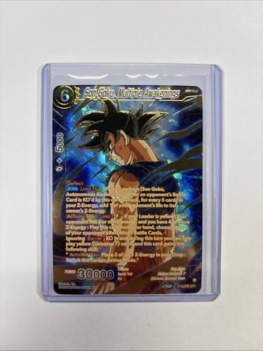 Son Goku, Multiple Awakenings [SPR] BT23-109 Dragon Ball Super Perfect Combination card