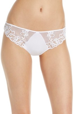 Simone Perele Women's Saga Thong, White, M