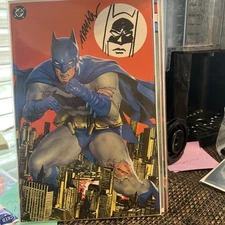 Batman #1 Mike Mayhew Virgin Variant LE 1000 Signed & Batman Remark Remarque Coa