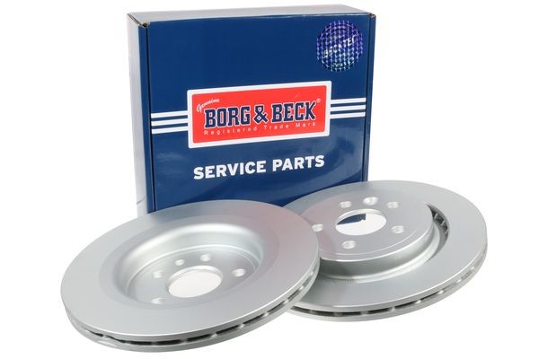 BORG & BECK BBD4759 Brake Disc Rear 302mm Outer ⌀ For Volvo S60 S80 V60 V70 XC70