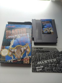 Blaster Master Nintendo NES CIB Completo Original PAL Sunsoft Retro Cartucho