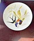 MCM 1950's Red Wing Pottery Hand Painted Capistrano Dinner Plate 11"D