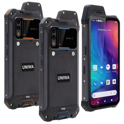 UNIWA W888 Outdoor Smartphone Walkie Talkie Android11 4GB+64GB 5000mAh Handy NFC