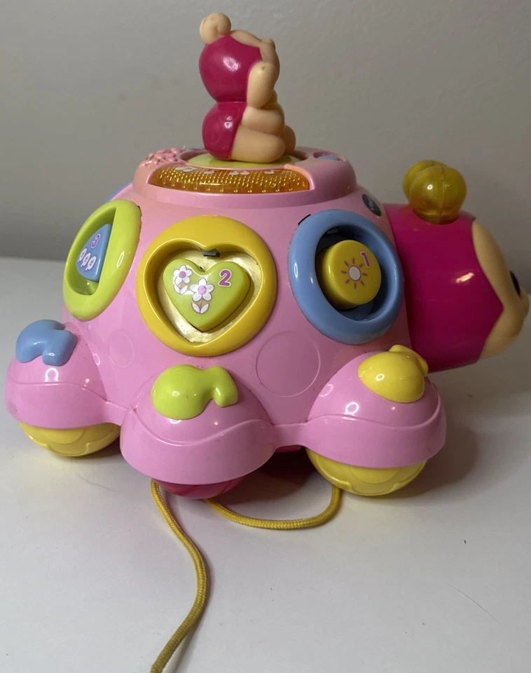 Juguete educativo Vtech Crazy Legs Learning Lady Bug, cantar, hablar, rosa claro Foto 4 de 4
