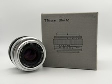 TTArtisan 50mm f2 Sony E / FE Vollformat | TTArtisan für Sony E-Mount | Silber