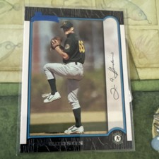 Bowman 1999 Tim Hudson #375 Oakland Athletics MLB Baseball Card