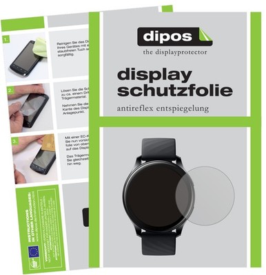 6x Schutzfolie matt für OnePlus Watch (46mm) Displayschutzfolie Folie Display