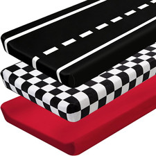 3 Pack Racing Baby Changing Pad Covers Racing Transportation Changing Table Safe