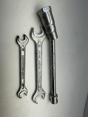 Mercedes-Benz Wrench Open End Wrench Lot Madador Walter Heyco Unior 3 Wrenches