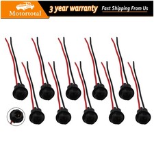 For Pigtail Light New Set Of 10 T10 194 168 Wiring Harness Socket Extension