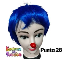 Mexican Professional Glossy Red Clown Nose Plastic Nariz Payaso Made In Mexico