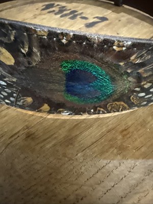 Lee Sands Hawaii Genuine Peacock & Pheasant Feathers Belt | eBay display picture 3
