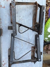 Jeep Wrangler Yj Cj 76-95 Front Folding Seat Bracket Set Flip Driver Passenger Jeep Wrangler Yj Cj 76-95 Front Folding Seat Bracket Set Flip Driver Passenger