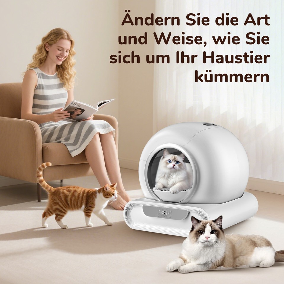 Katzentoiletten Schaufel Mit Sieb - Platzsparende Katzenklo Schaufel | Inklusive Aufbewahrungsständer