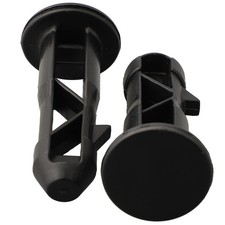Sturdy Wheelie Bin Lid Hinge Pins for 240L Bins Black Plastic 67mm x 31mm