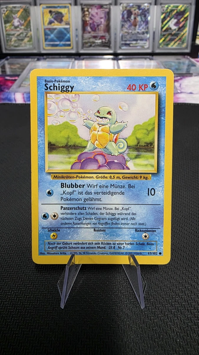 Individual Trading Card Games Pokémon TCG German 1st Edition for