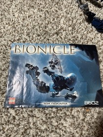 Lego Bionicle Toa Nokama 8602 Complete No Box Limited Edition Rare