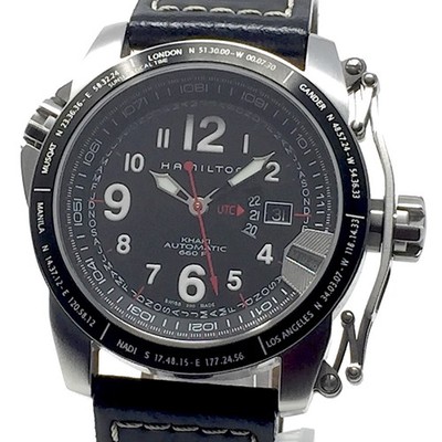 HAMILTON (like new & unworn) SUNSET Special Edition GMT Automatic H62565733