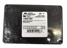 Hammond Diecast Enclosure 1590TBK Aluminum Box Painted Black General Purpose
