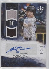 2018 Diamond Kings DK Rookie Materials Signatures Nick Delmonico Nicky Auto 4nm