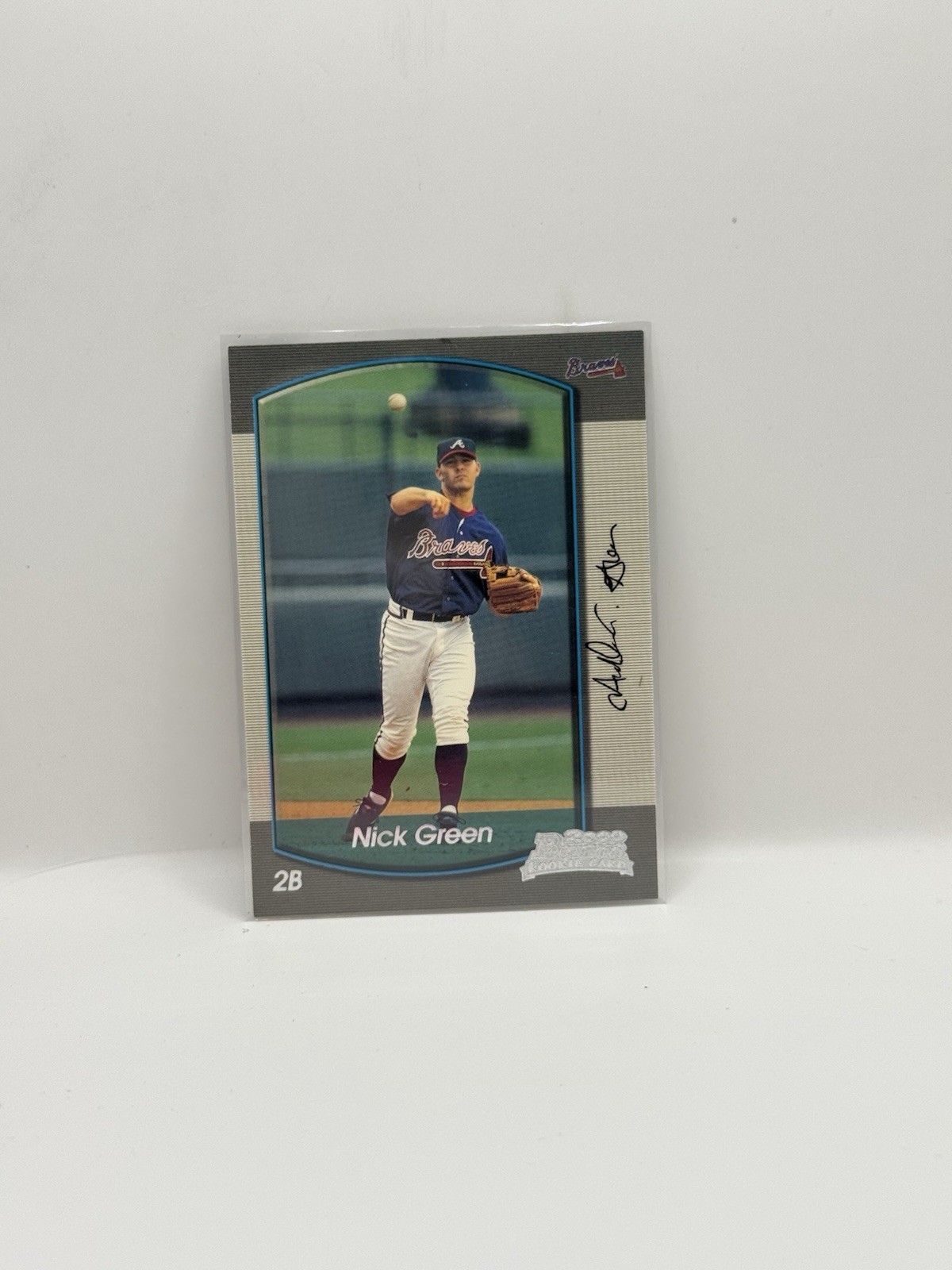 2000 Bowman Nick Green 393 RC Atlanta Braves