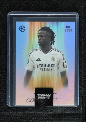 2024-25 Topps Total Football Fusion Series 22/99 Vinicius Junior #652 14dq