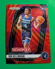 2024-25 Panini Prizm Monopoly Rob Dillingham #90 Red Wave RC