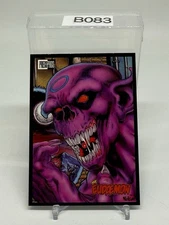 WIZARD MAGAZINE 1993 PRESS PASS MANTA COMICS THE EUDAEMON PROMO CARD 2 OF 3