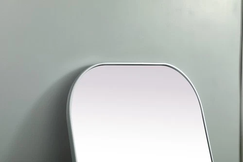 Elegant Lighting MR1FL3572 Blaire 35" W x 72" H Arched Bathroom - Silver - Picture 7 of 12