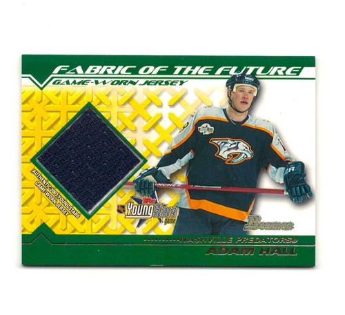 2002-03 Bowman Young Stars Fabric Of The Future Game Worn Jersey Insert Cards - Picture 8 of 51