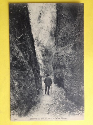 cpa 06 - Umgebung von NIZZA (Maritime Alpen) MAGNAN Le VALLON OBSCUR