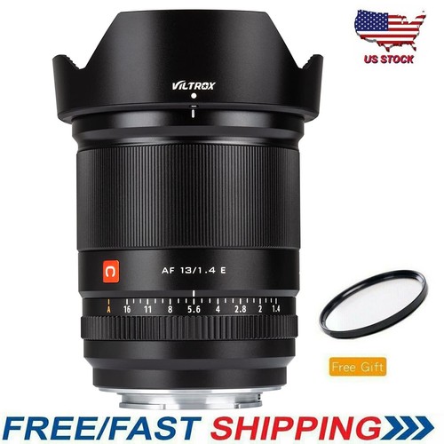 VILTROX 13mm f/1.4 Super Ultra Wide Angle APS-C AF Lens for Sony E-Mount Cameras - Picture 1 of 10