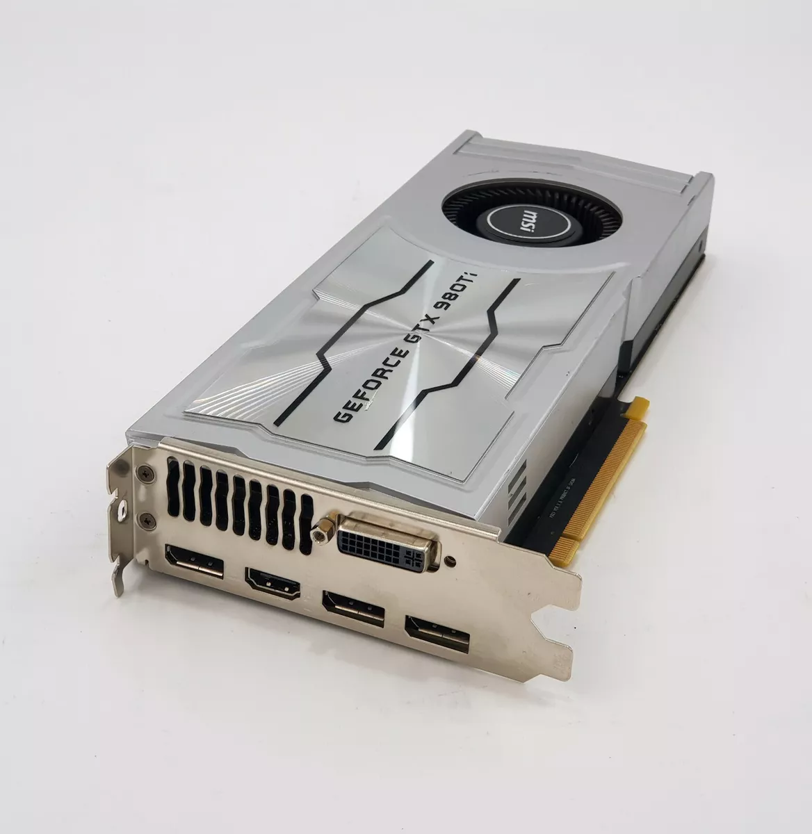 MSI Nvidia GeForce GTX 980 Ti 980Ti 6GD5 V1 6GB GDDR5 Video