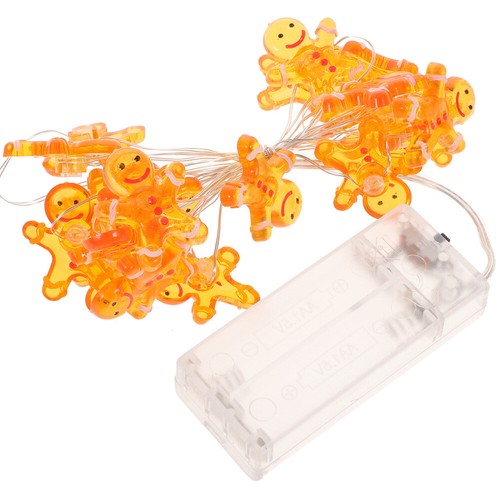 Guirlande Lumineuse Bonhomme En Pain D'épice Enfant Lampe Décoration | eBay