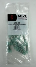 Mize USA 25 Pc Blue (16-14 GA) to Red (22-18 GA) Step Down Shrink Butt Connector