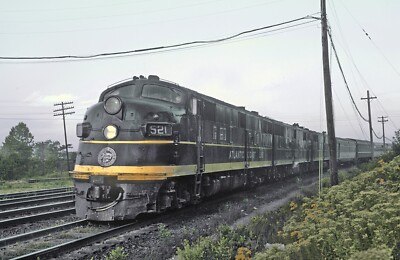 Atlantic Coast Line E6A 521 with West Coast Champion Alexandria, VA 5 x 7 Photo