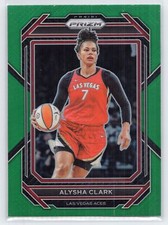 Alysha Clark - 2023 Prizm WNBA - Green #55 - Las Vegas Aces