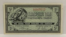 Canadian Tire Money Coupon 5c S0025717 Chain #19