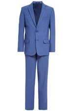 Nautica Big Boys 1-piece Micro-Texture Pant Only Aqua Marina Size 18 NWT