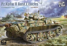 Border Model 1/35 German Army Panzer II L-Type Lux Late Type Plastic Model BT018