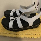 Dr Martens Nartilla  sandals White leather women Sz10 Unisex Mens 12 — photo 4