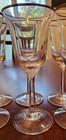 Lenox Hayworth Crystal 8 Wine Glasses Vintage  Gold Trim Hand Blown USA Set 6 oz — photo 5