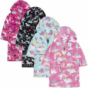 emoji unicorn dressing gown