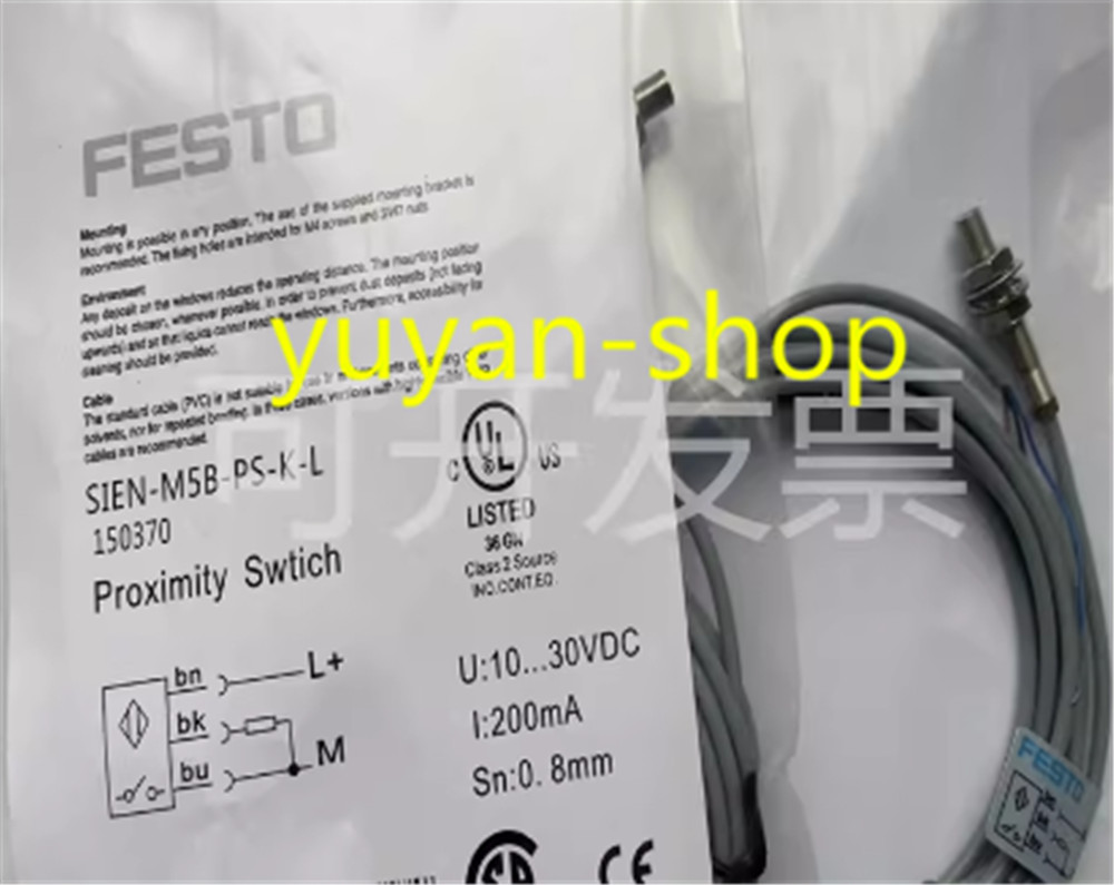 1PCS NEW For FESTO SIEN-M5B-PS-K-L 150370 Proximity Switch replicas #T175A YS