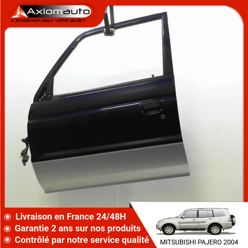 Porte Avant Gauche Pour Mitsubishi Pajero 1 - 2.5D Turbo 4x4 - Année 1989 - Occasion En Bon état