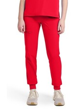 Med Couture Scrub Women's Mid-Rise Jogger Pants MC102 SAFR Solar Flare Free Ship