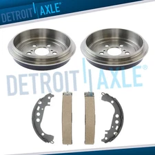 Rear Brake Drum + Ceramic Shoes for 2000 2001 2002 2003 2004 2005 Toyota Celica